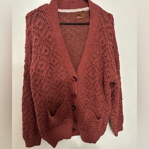 POL oversized chunky cardigan